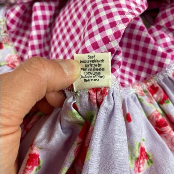 Red Roses Purple Melsa Top - Picture 3 of 3